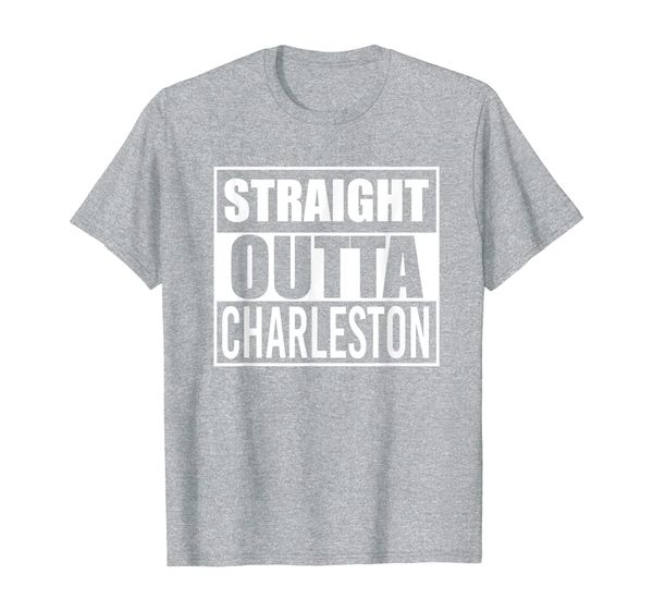 straight outta charleston funny gift west virginia wv state t-shirt, White;black
straight outta charleston funny gift west virginia wv state t-shirt, White;black