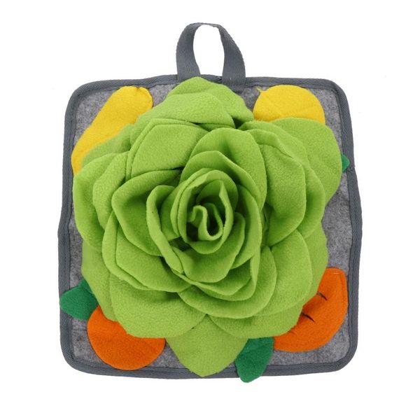 cat toys 1pc foraging mat funny interactive nose work small animal feeding