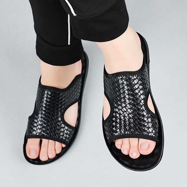 dress shoes leather summer slippers bathroom men outdoor breathable fashion brand beach flip flops indoor slides man flat sandals, Black
dress shoes leather summer slippers bathroom men outdoor breathable fashion brand beach flip flops indoor slides man flat sandals, Black