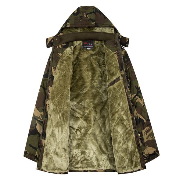 fashion winter warm jacket camouflage wool thickening coat pullover outwear blouse men parkas plus size, Black
fashion winter warm jacket camouflage wool thickening coat pullover outwear blouse men parkas plus size, Black