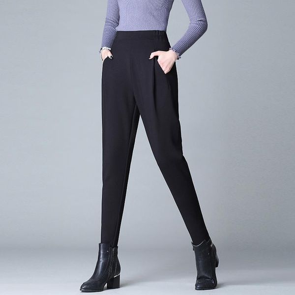 women's pants & capris -5xl plus size casual women trousers 2021 autumn winter fashion full-length elastic high waist thicken female h, Black;white
women's pants & capris -5xl plus size casual women trousers 2021 autumn winter fashion full-length elastic high waist thicken female h, Black;white