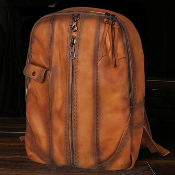 italian imported cowhide backpacks men's brand genuine leather vintage handmade double shoulder bag backpack
italian imported cowhide backpacks men's brand genuine leather vintage handmade double shoulder bag backpack