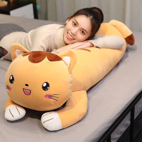 130cm giant stripe cat plush toy fully stuffed ultra soft animal pink brown grey lying cats cute kitten huggable plushie
130cm giant stripe cat plush toy fully stuffed ultra soft animal pink brown grey lying cats cute kitten huggable plushie