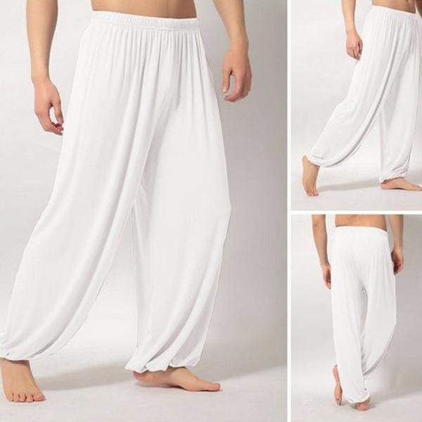 men's pants men super soft yoga pilates loose casual harem solid color lounge gdd99, Black
men's pants men super soft yoga pilates loose casual harem solid color lounge gdd99, Black