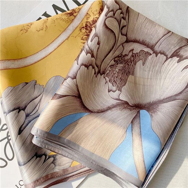 scarves 100% pure silk scarf for women 2021 luxury print echarpe femme long natural bufanda fahsion shawls wraps neck, Blue;gray
scarves 100% pure silk scarf for women 2021 luxury print echarpe femme long natural bufanda fahsion shawls wraps neck, Blue;gray