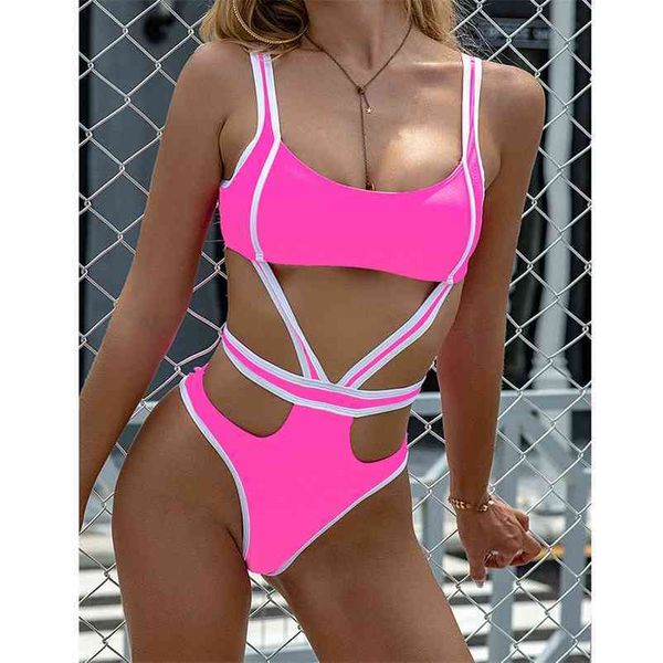 hollow out swimwear women swimsuit female patchwork bathing suits summer beach wear swim lady monokini 210521, White;black
hollow out swimwear women swimsuit female patchwork bathing suits summer beach wear swim lady monokini 210521, White;black