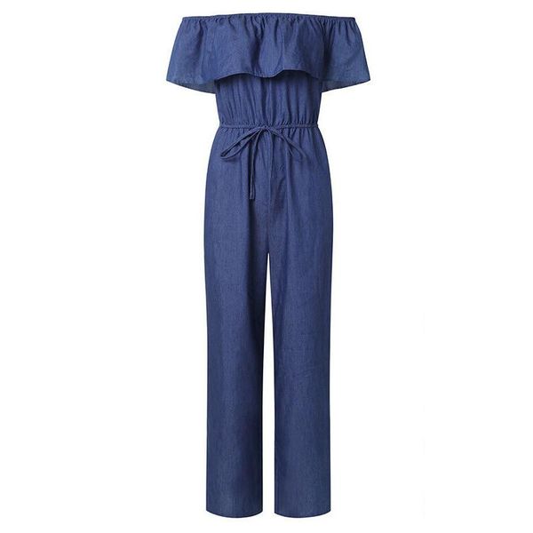 women's jumpsuits & rompers off shoulder women fashion ruffles short sleeve playsuit wide leg pants holiday plus size summer outfits, Black;white
women's jumpsuits & rompers off shoulder women fashion ruffles short sleeve playsuit wide leg pants holiday plus size summer outfits, Black;white