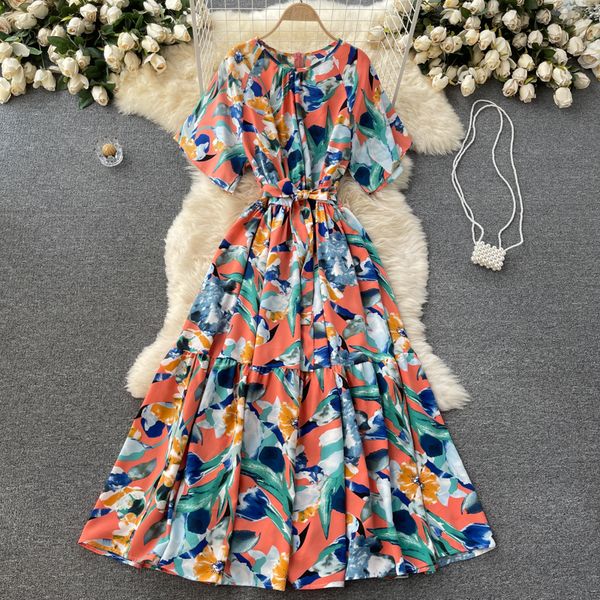 bohemian women printed long dress summer round neck short sleeve high waist a-line vestidos casual maxi robe female 2021 fashion, Black;gray
bohemian women printed long dress summer round neck short sleeve high waist a-line vestidos casual maxi robe female 2021 fashion, Black;gray