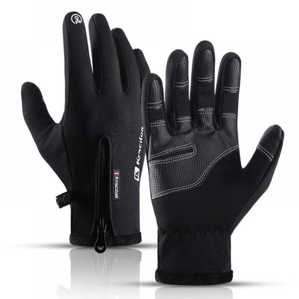 cycling gloves winter thermal touchscreen bicycle motorcyclist full finger waterproof outdoor riding equipment, Black
cycling gloves winter thermal touchscreen bicycle motorcyclist full finger waterproof outdoor riding equipment, Black