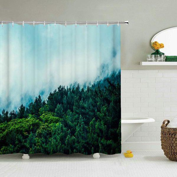 natural rural scenery bathroom curtains forest trees shower 3d printed home decor with hooks 180x240cm bath
natural rural scenery bathroom curtains forest trees shower 3d printed home decor with hooks 180x240cm bath