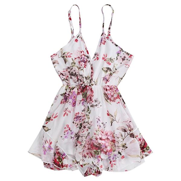 women's jumpsuits & rompers cosmera womens summer flower printed mini strappy jumpsuit daily casual sleeveless v-neck bodysuit short fa, Black;white
women's jumpsuits & rompers cosmera womens summer flower printed mini strappy jumpsuit daily casual sleeveless v-neck bodysuit short fa, Black;white