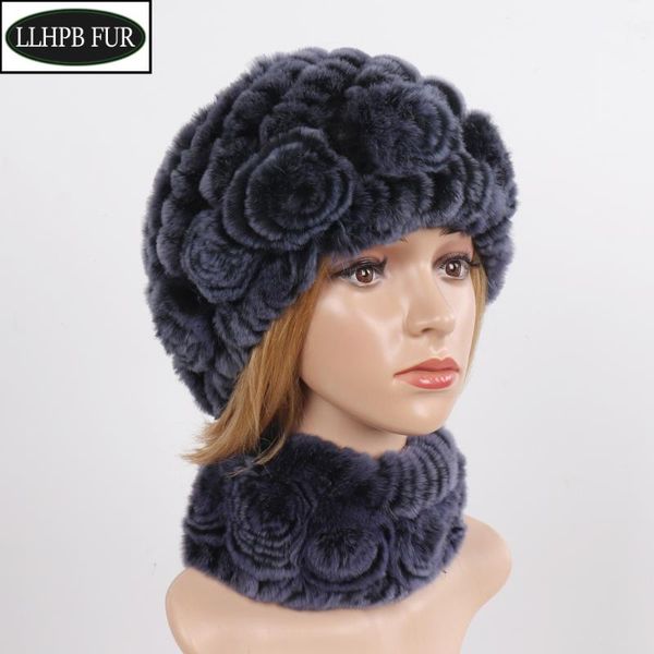 hats, scarves & gloves sets women winter warm real rex fur hat lady knitted cap muffler scarf 2 pieces, Blue;gray
hats, scarves & gloves sets women winter warm real rex fur hat lady knitted cap muffler scarf 2 pieces, Blue;gray