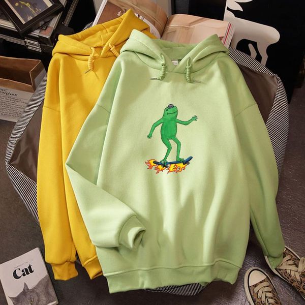 women's hoodies & sweatshirts frog hoodie harajuku aesthetic sweatshirt oversize women streetwear cute print pullover loose plus size t, Black
women's hoodies & sweatshirts frog hoodie harajuku aesthetic sweatshirt oversize women streetwear cute print pullover loose plus size t, Black
