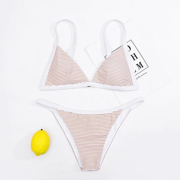 spring bikini mujer 2021 braga alta european and american fashion striped print split swimsuit women women's swimwear, White;black
spring bikini mujer 2021 braga alta european and american fashion striped print split swimsuit women women's swimwear, White;black