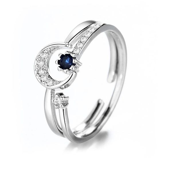 cluster rings silver plated fashion zircon adjuestable size star and moon set of charm women party bands luxury jewelry, Golden;silver
cluster rings silver plated fashion zircon adjuestable size star and moon set of charm women party bands luxury jewelry, Golden;silver