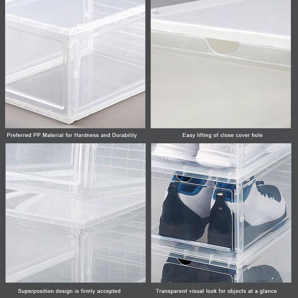 boot shoe plastic storage transparent box stackable case drawer organizer home jw clothing & wardrobe
boot shoe plastic storage transparent box stackable case drawer organizer home jw clothing & wardrobe
