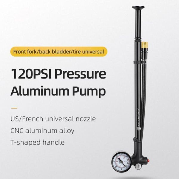 bike pumps mini mtb road pump aluminum alloy 120psi high-pressure portable mountain bicycle fork rear suspension inflator 33cm
bike pumps mini mtb road pump aluminum alloy 120psi high-pressure portable mountain bicycle fork rear suspension inflator 33cm