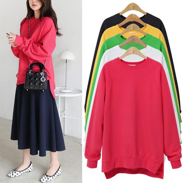 women's hoodies & sweatshirts autumn loose sweatshirt oversized mid-length o- neck hooded pullover full sleeved fashion sweatershirt fo, Black
women's hoodies & sweatshirts autumn loose sweatshirt oversized mid-length o- neck hooded pullover full sleeved fashion sweatershirt fo, Black