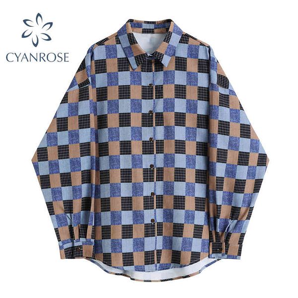 streetwear oversized plaid blouses and shirts long sleeve retro japanese style women fashion cardigan relax bf blusas 210417, White
streetwear oversized plaid blouses and shirts long sleeve retro japanese style women fashion cardigan relax bf blusas 210417, White