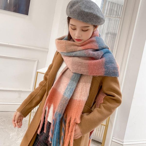 scarves winter scarf tessel soft warm pashmina female shawl wraps bufanda borla echarpe hiver cicartiz invierno mujer cachecol, Blue;gray
scarves winter scarf tessel soft warm pashmina female shawl wraps bufanda borla echarpe hiver cicartiz invierno mujer cachecol, Blue;gray