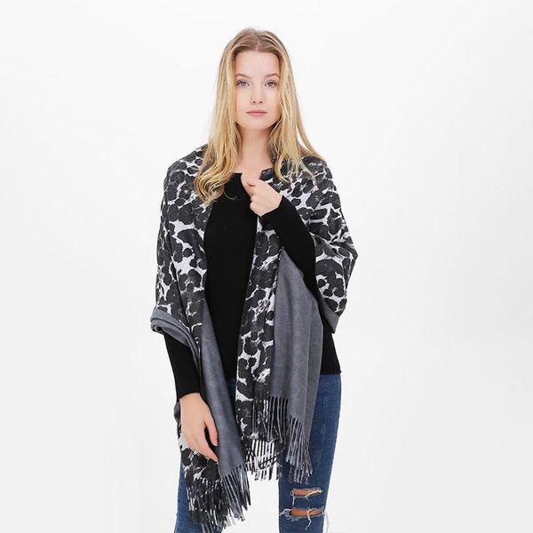 scarves duojiaoyan fashion winter scarf leopard print shawl women soft faux cashmere warm thicken women's, Blue;gray
scarves duojiaoyan fashion winter scarf leopard print shawl women soft faux cashmere warm thicken women's, Blue;gray