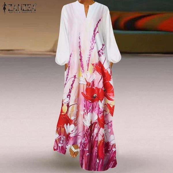 casual dresses boehamin summer sundress women puff sleeve floral printed maxi dress zanzea 2021 loose long party vestidos robe femme, Black;gray
casual dresses boehamin summer sundress women puff sleeve floral printed maxi dress zanzea 2021 loose long party vestidos robe femme, Black;gray