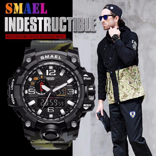 brand camouflage military digital-watch men's g style fashion sports army watch led electronic wrist watches for men wristwatches, Slivery;brown
brand camouflage military digital-watch men's g style fashion sports army watch led electronic wrist watches for men wristwatches, Slivery;brown