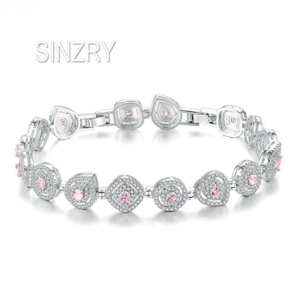 charm bracelets sinzry creative cubic zirconia pink lady elegant bridal wedding jewelry accessory, Golden;silver
charm bracelets sinzry creative cubic zirconia pink lady elegant bridal wedding jewelry accessory, Golden;silver