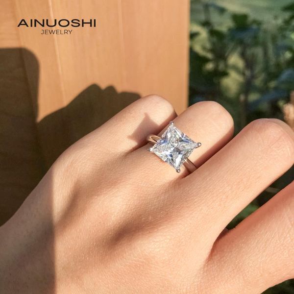 sterling silver solitare princess cut 9x9mm sona diamond engagement rings for women anniversary cluster, Golden;silver
sterling silver solitare princess cut 9x9mm sona diamond engagement rings for women anniversary cluster, Golden;silver