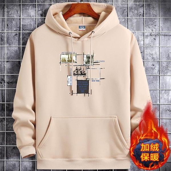 men's hoodies & sweatshirts warm coat hoodie sweatshirt soft comfort pullovers all-match thick wool liner mens, Black
men's hoodies & sweatshirts warm coat hoodie sweatshirt soft comfort pullovers all-match thick wool liner mens, Black
