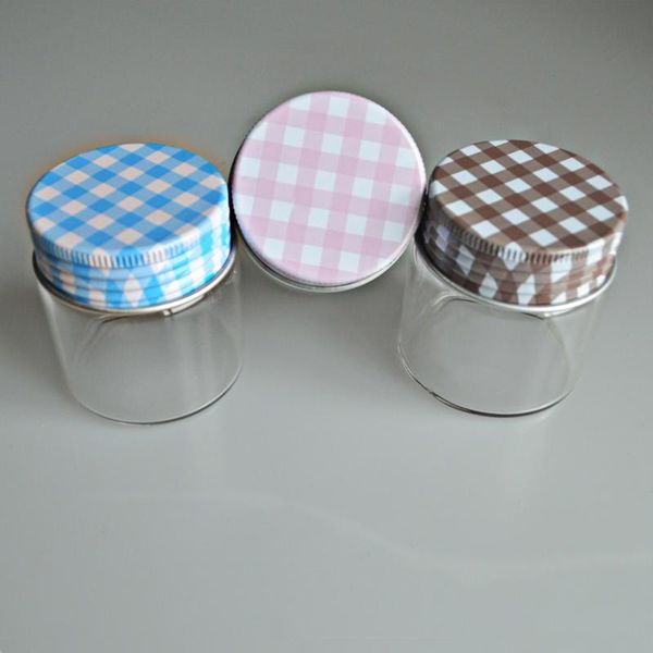 2pcs/lot 4.7*5cm transparent glass bottles jars of honey storage tank sealed jar &
2pcs/lot 4.7*5cm transparent glass bottles jars of honey storage tank sealed jar &