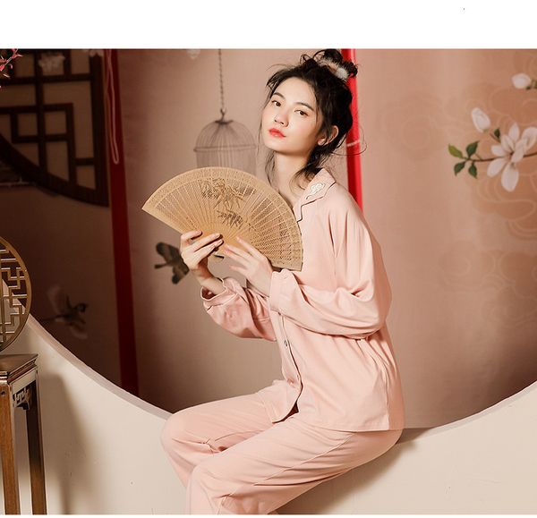 women's sleepwear fdfklak pyjama femme 100% cotton nightwear set long sleeve trousers winter sleepwear pajamas for women pijama feminin, Black;red
women's sleepwear fdfklak pyjama femme 100% cotton nightwear set long sleeve trousers winter sleepwear pajamas for women pijama feminin, Black;red