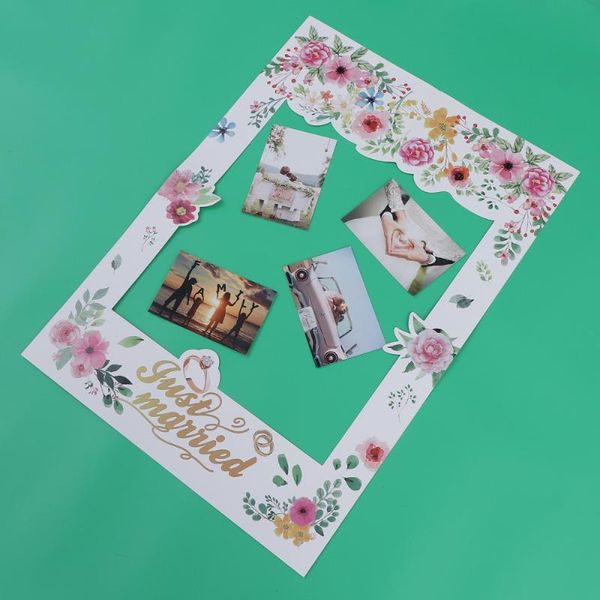 frames occident wedding party paper po frame romantic floral picture handheld prop seaside holiday
frames occident wedding party paper po frame romantic floral picture handheld prop seaside holiday