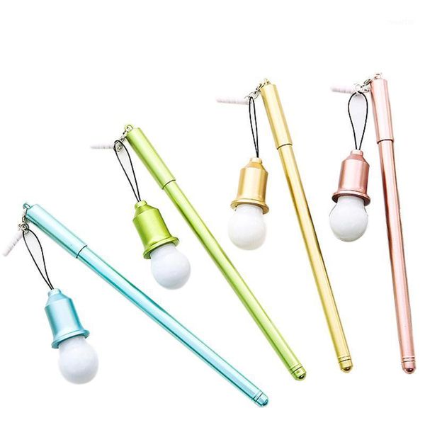 gel pens 2 luminous light bulbs pen black ink for office stationery netural student writing1
gel pens 2 luminous light bulbs pen black ink for office stationery netural student writing1