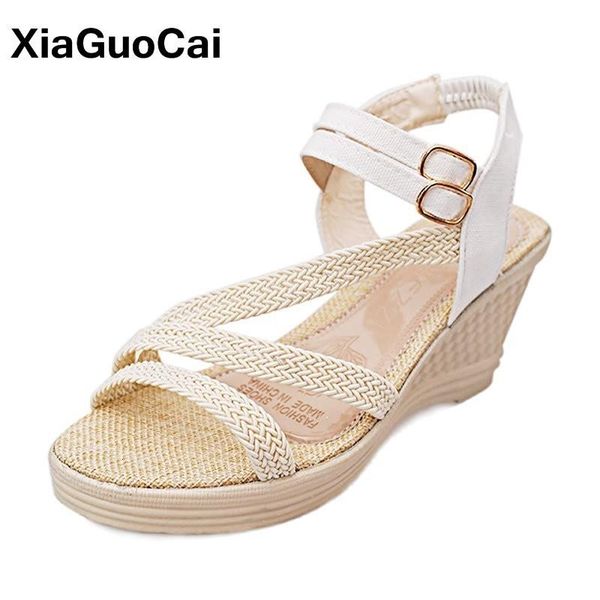 spring summer woman sandals arrival straw high heels shoes platform gladiator sandal cute girl casual footwear, Black
spring summer woman sandals arrival straw high heels shoes platform gladiator sandal cute girl casual footwear, Black