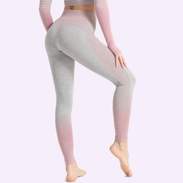 women's leggings seamless striped knitted yoga fitness high waist elastic hip lifting tight-fitting running sports pants women -40, Black
women's leggings seamless striped knitted yoga fitness high waist elastic hip lifting tight-fitting running sports pants women -40, Black