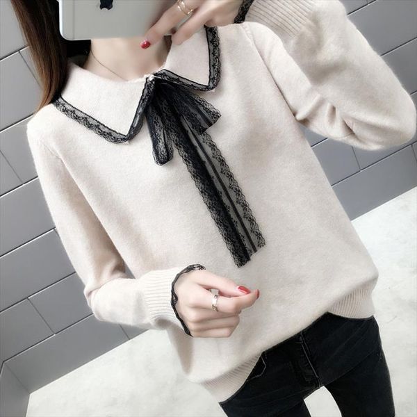 wholesale autumn winter selling womens sweater fashion casual warm nice bp136, White;black
wholesale autumn winter selling womens sweater fashion casual warm nice bp136, White;black