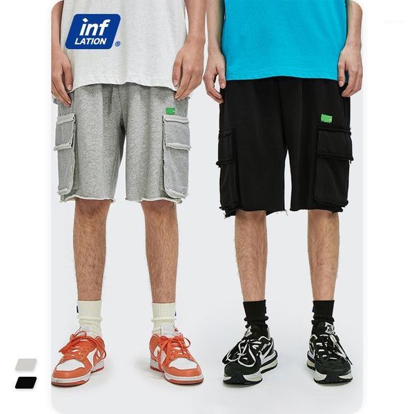 men's shorts inflation mens cargo 2021 fashion elastic waist loose fit sweat men hip hop with drawstring 3674s21, White;black
men's shorts inflation mens cargo 2021 fashion elastic waist loose fit sweat men hip hop with drawstring 3674s21, White;black