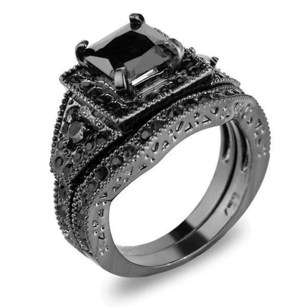 wedding rings 2pcs/set luxury black gold plated zircon ring for men&women elegant set fashion charm jewelry size 7-11, Slivery;golden
wedding rings 2pcs/set luxury black gold plated zircon ring for men&women elegant set fashion charm jewelry size 7-11, Slivery;golden