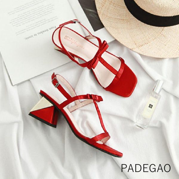 high heel 2021 women sandals red butterfly-knot party elegant sweet fashion woman, Black
high heel 2021 women sandals red butterfly-knot party elegant sweet fashion woman, Black
