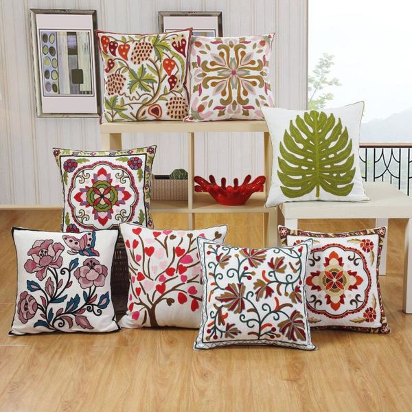 flower embroidered cushion cover throw pillow tree leaf 45x45 decorative case for sofa home cushion/decorative
flower embroidered cushion cover throw pillow tree leaf 45x45 decorative case for sofa home cushion/decorative