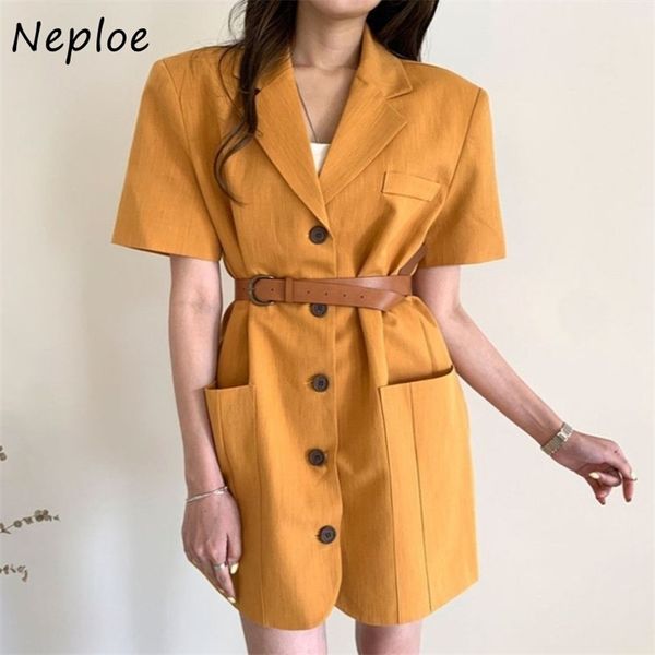neoploe turn down collar short sleeve solid dress women single breast design work style ol vestidos high waist hip sashes robe 210422, Black;gray
neoploe turn down collar short sleeve solid dress women single breast design work style ol vestidos high waist hip sashes robe 210422, Black;gray