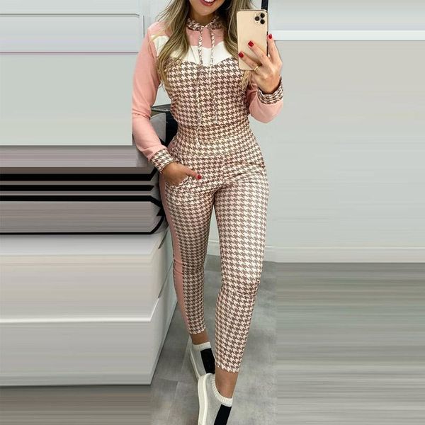 women's two piece pants elegant thousand bird print casual set fashion hooded sweatshirt+tight pant suits autumn long sleeve tracksuit, White
women's two piece pants elegant thousand bird print casual set fashion hooded sweatshirt+tight pant suits autumn long sleeve tracksuit, White