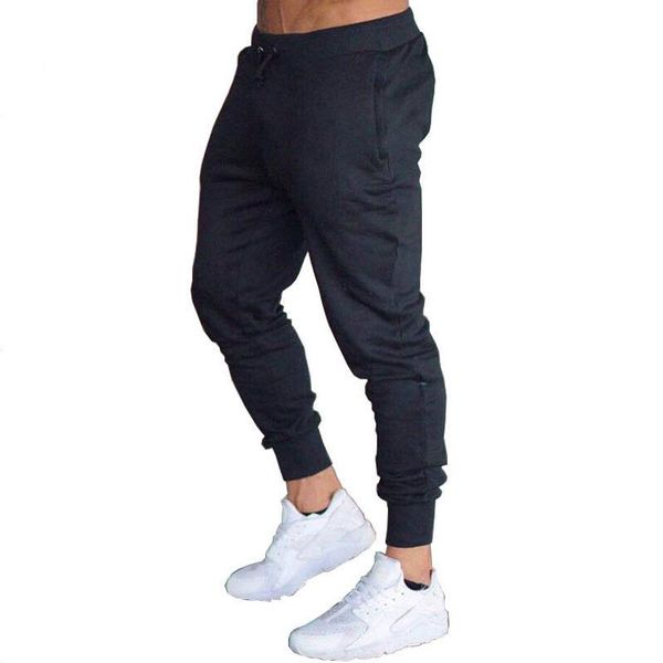 men's brand sports trousers 100% cotton casual pants joggings slim leggings breathable running, Black
men's brand sports trousers 100% cotton casual pants joggings slim leggings breathable running, Black