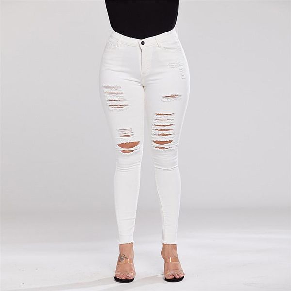 women's jeans ripped women distressed hole white denim pants skinny pencil ladies summer 2021 casual elastic jean overalls, Blue
women's jeans ripped women distressed hole white denim pants skinny pencil ladies summer 2021 casual elastic jean overalls, Blue