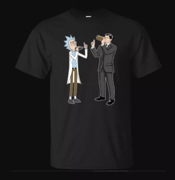 sterling archer drink wine with mad scientist funny sitcom black t-shirt s-6xl, White;black
sterling archer drink wine with mad scientist funny sitcom black t-shirt s-6xl, White;black