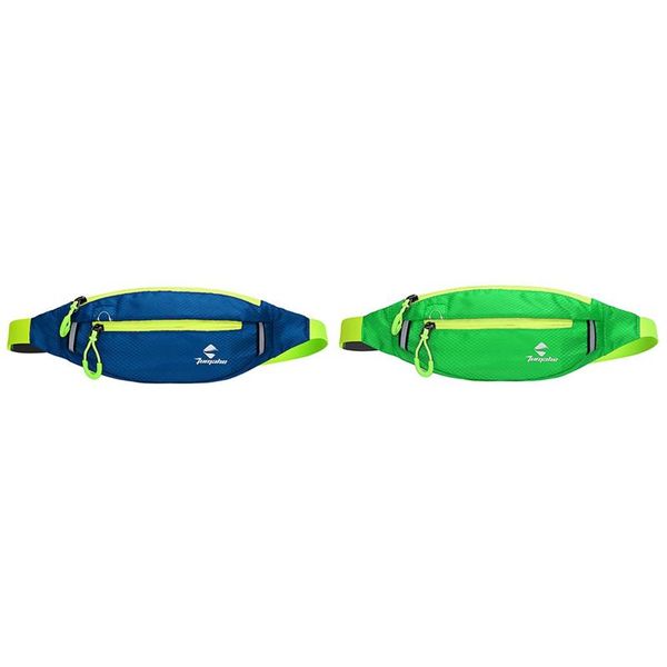 2x jogging waist bag travel pocket key wallet pouch phone holder chest marathon waterproof nylon dark blue & green outdoor bags
2x jogging waist bag travel pocket key wallet pouch phone holder chest marathon waterproof nylon dark blue & green outdoor bags