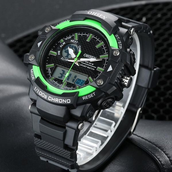 digital quartz sport men wristwatch lcd alarm 50m diving silicone band green fashion cool male watches montre homme wristwatches, Slivery;brown
digital quartz sport men wristwatch lcd alarm 50m diving silicone band green fashion cool male watches montre homme wristwatches, Slivery;brown