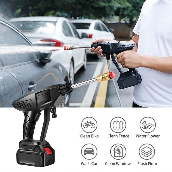 cordless pressure washer portable multi-function power cleaner wireless charging high-power powerful car wash water accessories gun & snow f
cordless pressure washer portable multi-function power cleaner wireless charging high-power powerful car wash water accessories gun & snow f