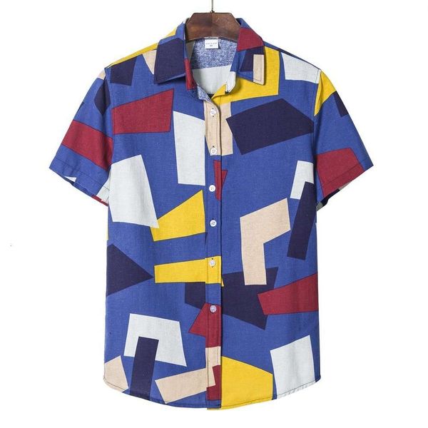 men's shirt large casual short sleeve trend handsome comfortable versatile men's floral shirt, White;black
men's shirt large casual short sleeve trend handsome comfortable versatile men's floral shirt, White;black